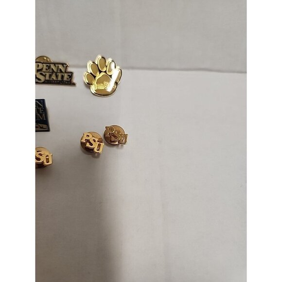 Lot Of 7 Vintage Penn State Nittany Lions Pins - Picture 3 of 3